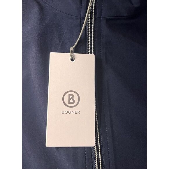 BOGNER WOMENS FULL ZIP GOLF BELINDA JACKET NAVY BLUE SIZE 8 NWT - Picture 8 of 8